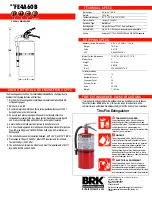 Preview for 2 page of First Alert FE4A60B Specifications