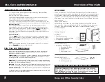 Preview for 3 page of First Alert FIRE THEFT SAFE 2054F Operations & Installation Manual