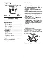 First Alert First Alert CO400 User Manual preview