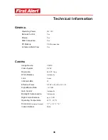 Preview for 40 page of First Alert HS-4700-S User Manual