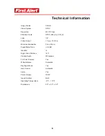 Предварительный просмотр 10 страницы First Alert P-510 User Manual