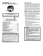 Preview for 1 page of First Alert SA710 User Manual