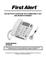 First Alert SFA3800 User Manual preview