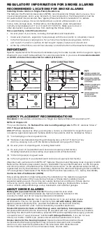 Предварительный просмотр 5 страницы First Alert ZCOMBO User Manual