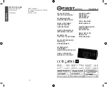 FIRST AUSTRIA FA-2419-3 Instruction Manual preview