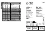 FIRST AUSTRIA FA-5565-4 Instruction Manual предпросмотр