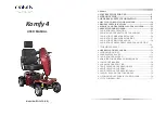 Preview for 1 page of First Choice Mobility Komfy 4 EQ30FA User Manual