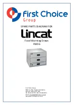 First Choice Lincat FWDG Installation, Operating And Servicing Instructions preview