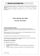 Preview for 14 page of First Choice Lincat LMR9 Manual