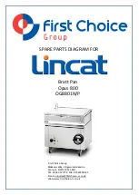 First Choice Lincat OG8801N Installation, Operating, Servicing And Conversion Instructions preview