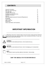 Preview for 3 page of First Choice Lincat OG8801N Installation, Operating, Servicing And Conversion Instructions