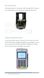 Preview for 4 page of First Data FD 150 Quick Setup Manual