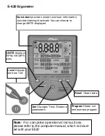 Предварительный просмотр 10 страницы First Degree Fitness E620 Seated UBE Owner'S Manual