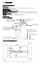 Предварительный просмотр 6 страницы First Degree Fitness E685 FLUID EXERCISE User Manual