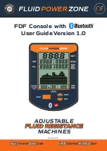 First Degree Fitness FDF Bluetooth FLUID POWER ZONE User Manual preview