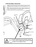 Preview for 6 page of First Degree Fitness Fluid Cycle XT E720 Owner'S Manual