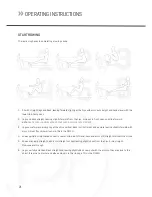 Предварительный просмотр 24 страницы First Degree Fitness Fluid E-316 User Manual