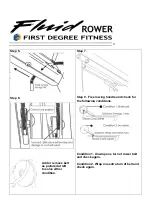 Предварительный просмотр 12 страницы First Degree Fitness Fluid Rower FDR-02 Owner'S Manual