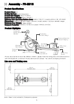 Preview for 5 page of First Degree Fitness FR-316 User Manual