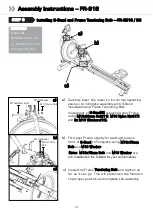 Preview for 14 page of First Degree Fitness FR-316 User Manual