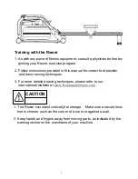 Предварительный просмотр 2 страницы First Degree Fitness Neptune Challenge AR Owner'S Manual