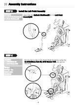 Preview for 9 page of First Degree Fitness POWER CLIM User Manual