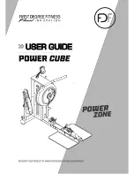 First Degree Fitness Power Cube User Manual предпросмотр