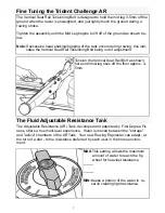 Предварительный просмотр 9 страницы First Degree Fitness TRIDENT Challenge AR Owner'S Manual