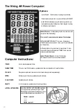 Preview for 14 page of First Degree Fitness Viking AR Rower Owner'S Manual