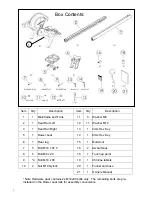 Предварительный просмотр 3 страницы First Degree Fitness VX-3 Fluid rower Owner'S Manual