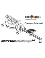 First Degree NEPTUNE Challenge AR Owner'S Manual preview