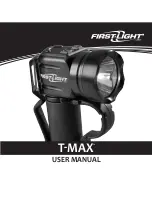 First Light T-MAX User Manual preview