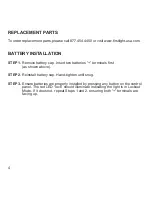 Preview for 5 page of First Light T-MAX User Manual