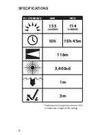 Preview for 4 page of First Light TORQ LE User Manual