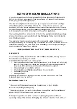 Preview for 3 page of First National Battery RAYLITE M-SOLAR Installation And Maintenance Instructions Manual