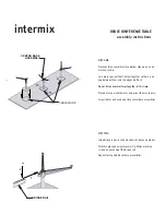 Preview for 2 page of First Office intermix DEUCE Assembly Instructions