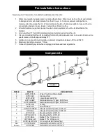 Preview for 2 page of First Sales UVPC-12 Pre-Installation Instructions