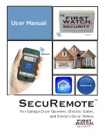 First Watch Security SecuRemote User Manual preview