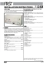 Preview for 95 page of First EMV 110 502 Series Manual