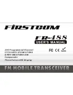 Firstcom FR-488 User Manual preview