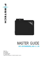 Preview for 1 page of Firstech CM-900 Master Manual