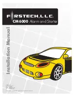 Preview for 1 page of Firstech CM6000 Installation Manual