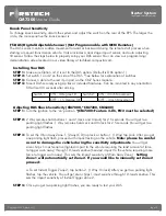Preview for 10 page of Firstech CM7200 Master Manual