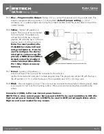 Preview for 18 page of Firstech CM7200 Master Manual