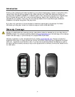 Preview for 3 page of Firstech Compustar FMX RF-1WG15R-FM User Manual