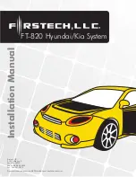 Firstech FT820 Installation Manual preview