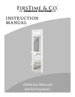 Preview for 1 page of FirsTime & Co. Ava Mirrored Instruction Manual