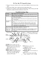 Preview for 11 page of FirstStreet Perfect TV Chair Owner'S Manual