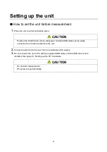 Preview for 12 page of FIS OralChroma CHM-2 Instruction Manual