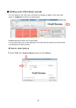 Preview for 25 page of FIS OralChroma CHM-2 Instruction Manual